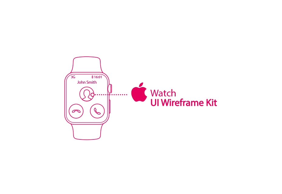 Zestaw Apple Watch UI