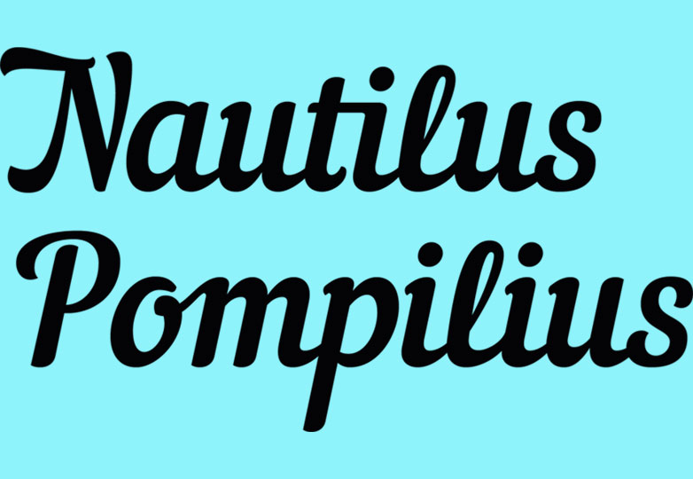 Шрифт наутилус. Nautilus Pompilius логотип. Шрифт Наутилус Помпилиус. Группа Nautilus Pompilius лого.