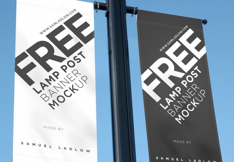 free-lamp-post-banner-mockup