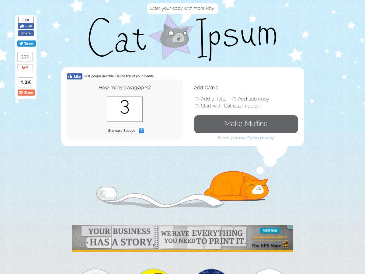 gato ipsum