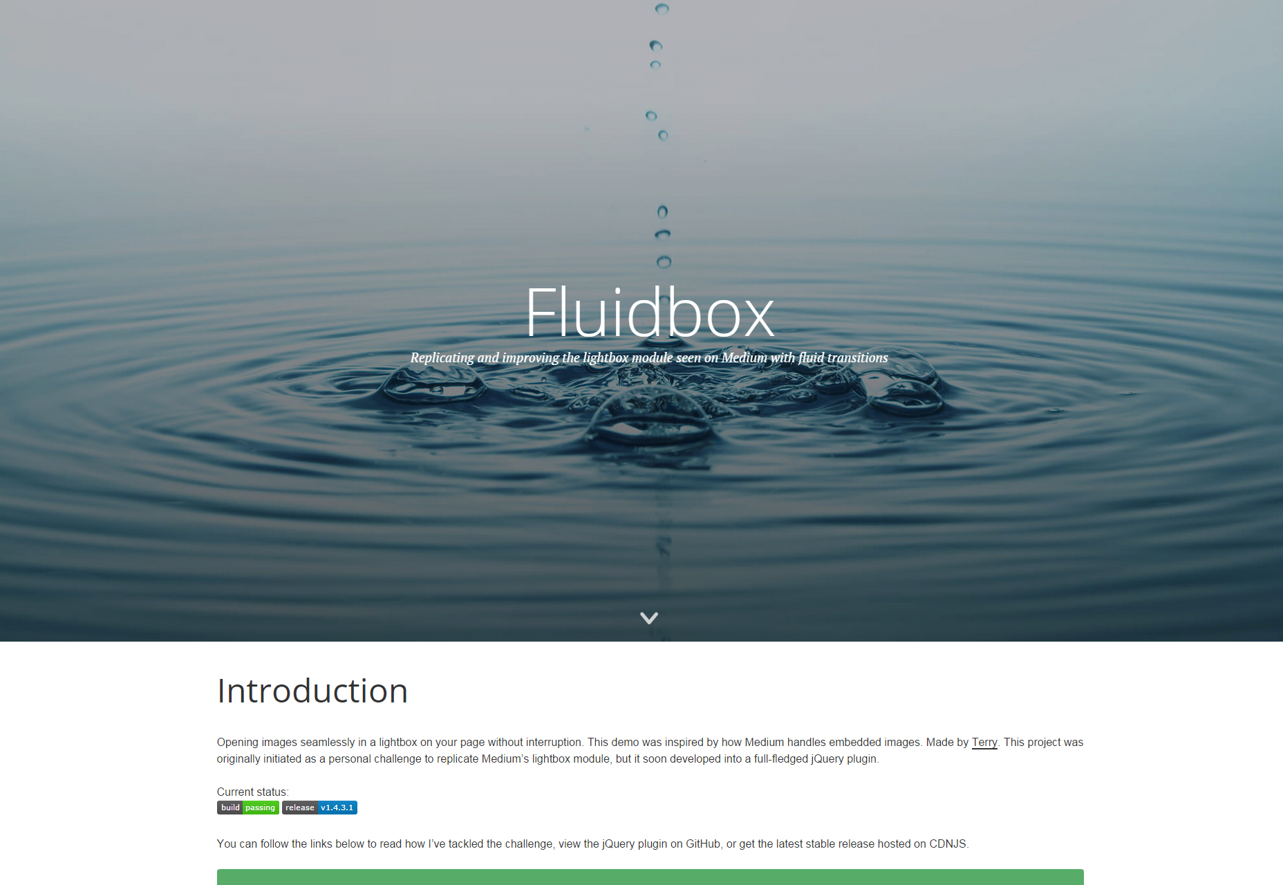 Fluidbox: en JQuery-plugin för att skapa vackra ljuslampor