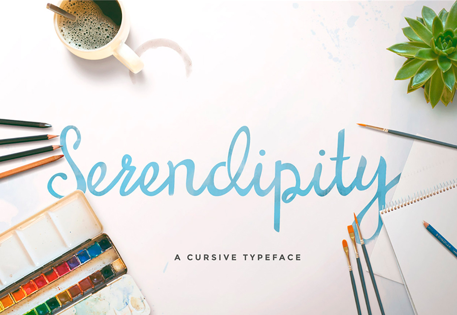 Serendipity Script Polices