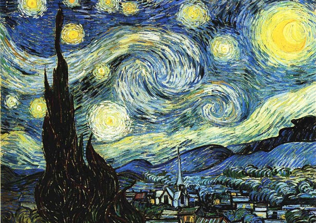 Hvězdná noc - Vincent Van Gogh