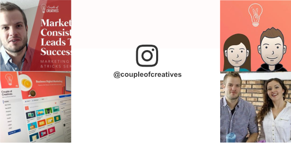 Foto di Instagram di Coppia di creativi