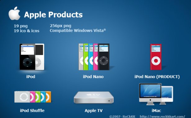 Apple produkter