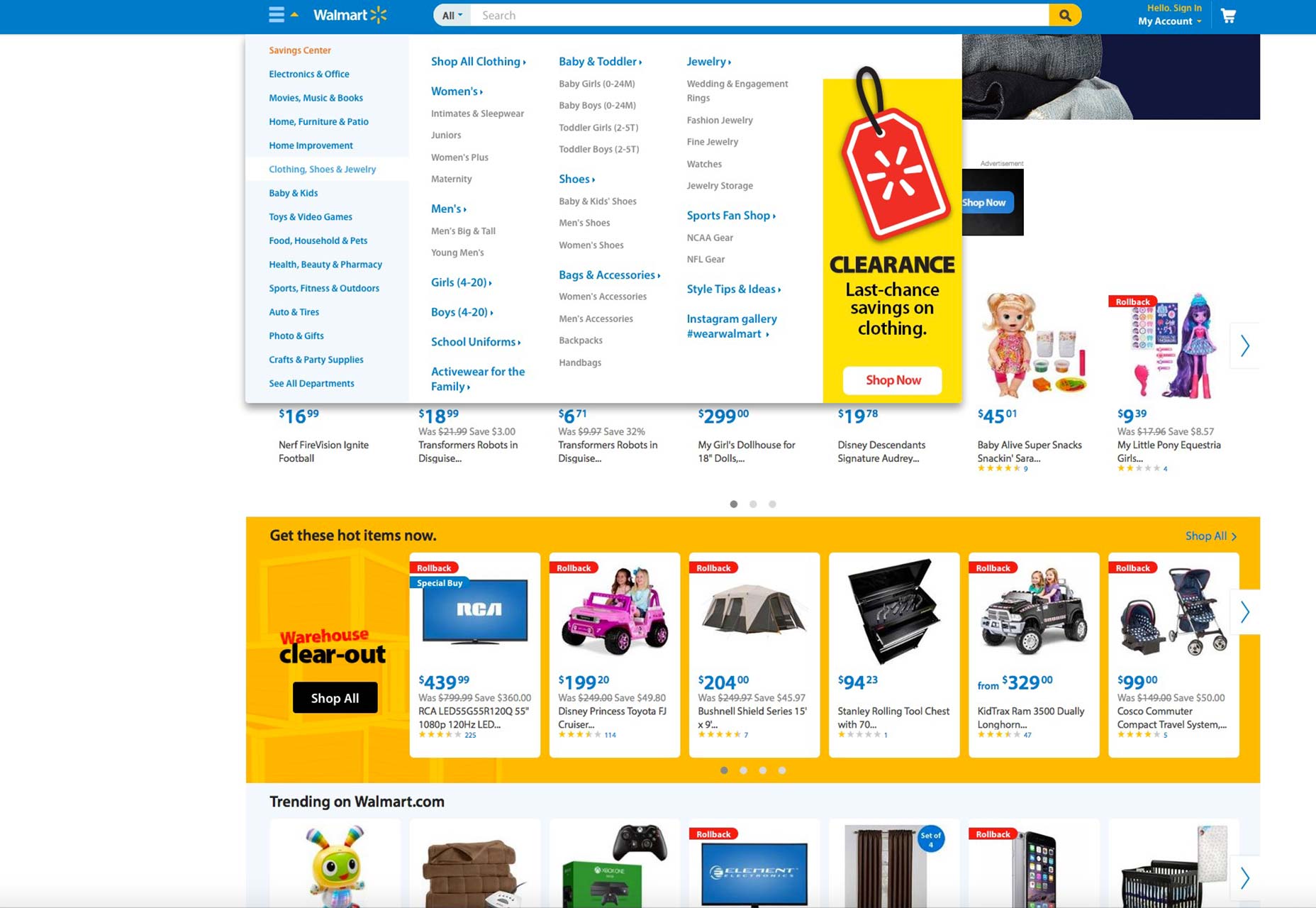 Walmart-Πλοήγηση-Επίπεδα-Desktop-Screenshot