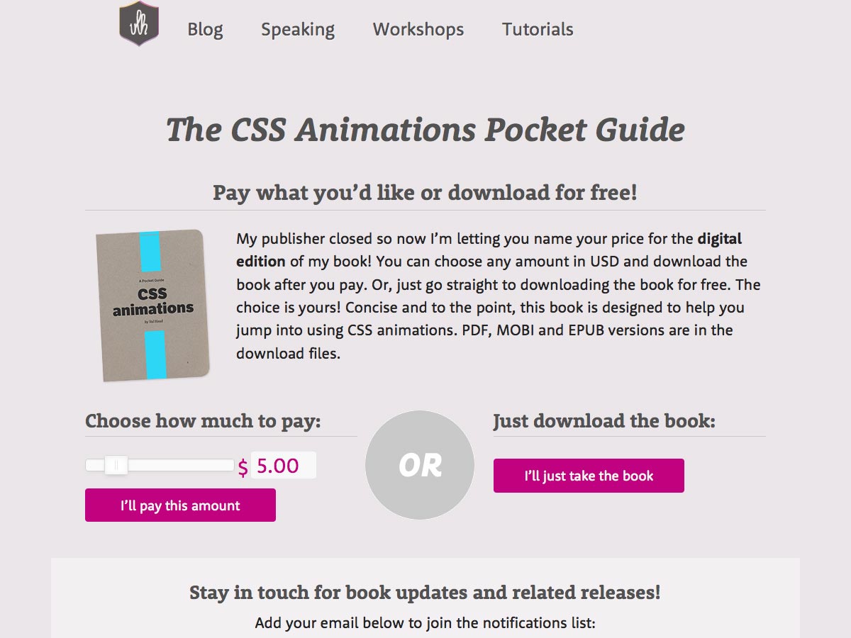 css animasjoner pocket guide