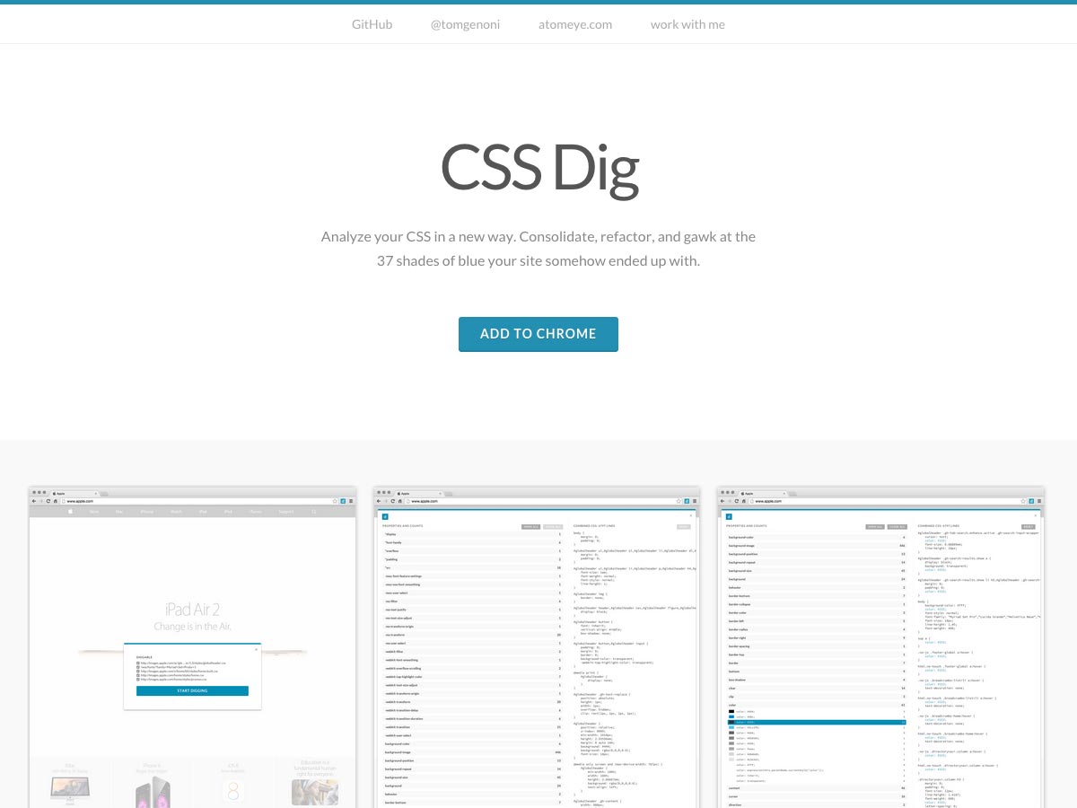 Excavación CSS