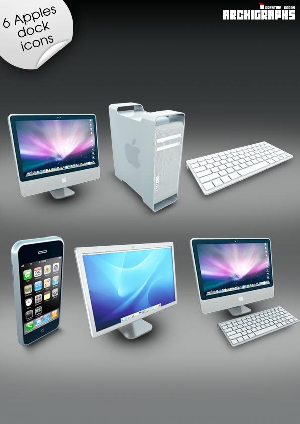 Iconos de Apple Dock