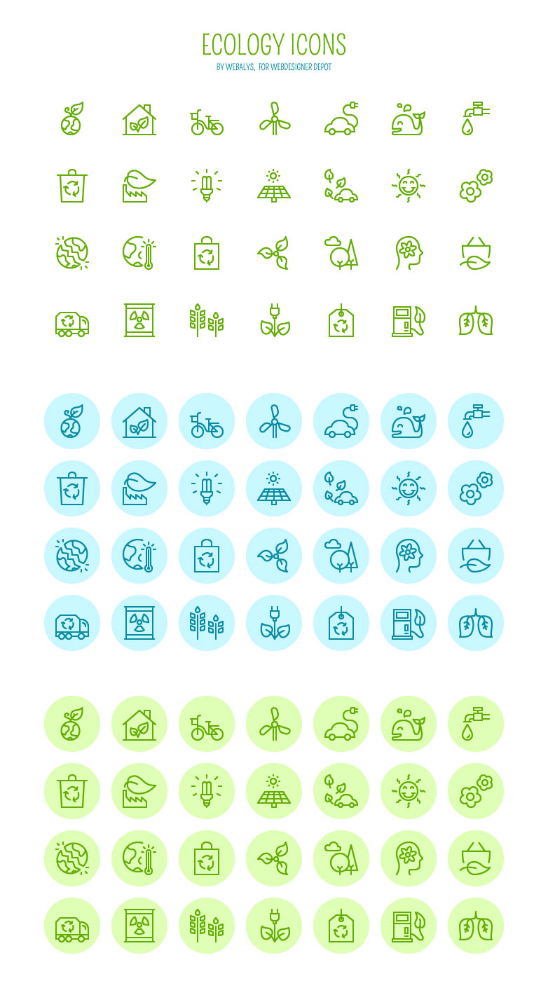 Ökologie-Icons