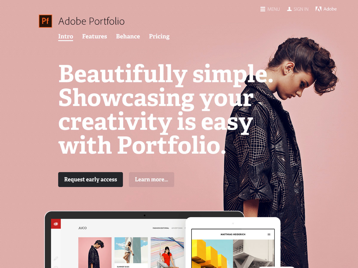 Adobe Portfolio