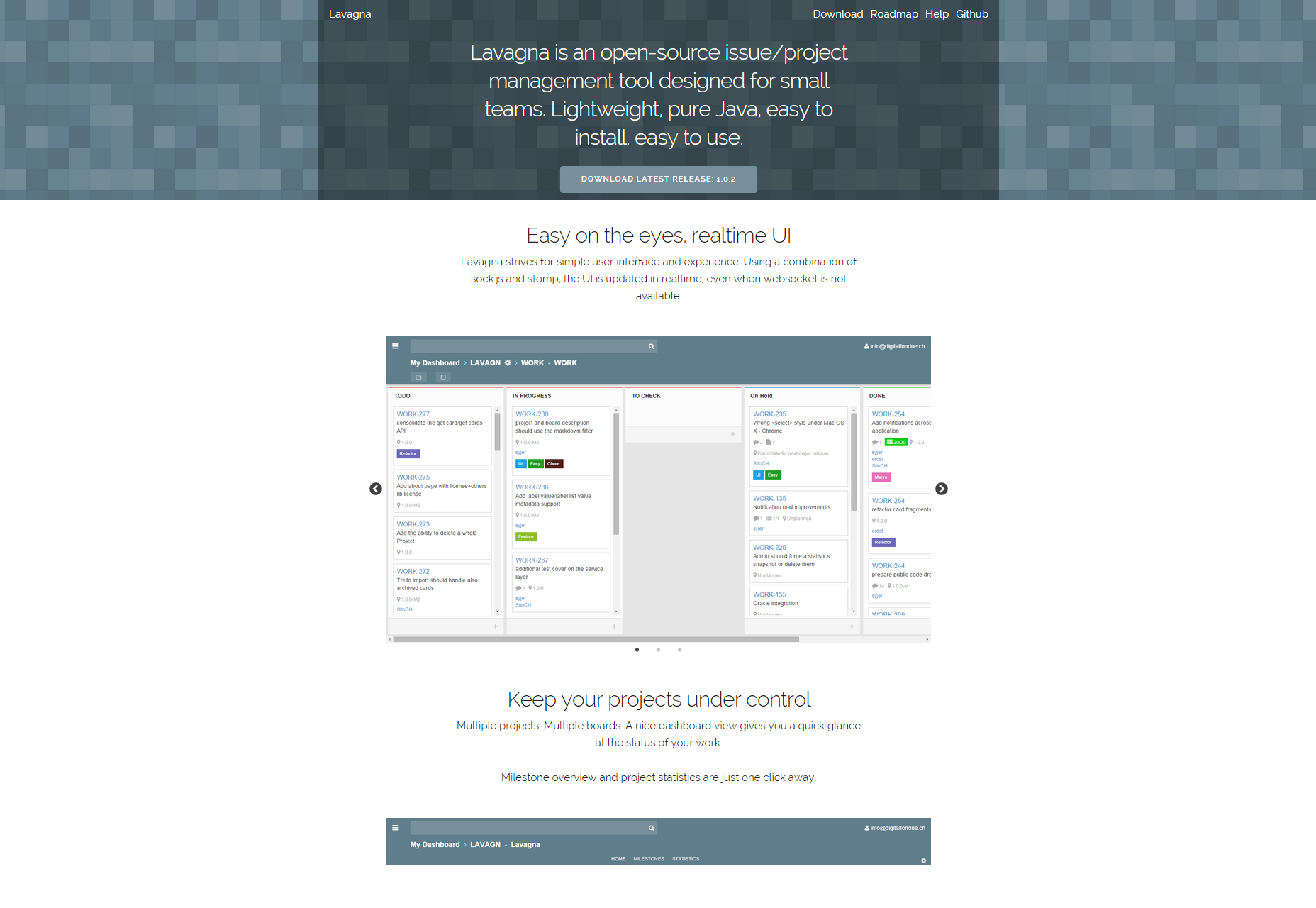 Lavagna: herramienta de gestión de proyectos de código abierto