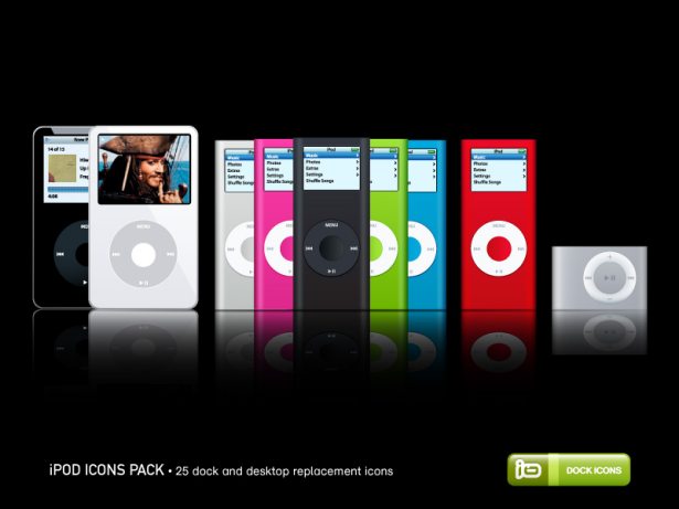 Pacote de ícones para iPod