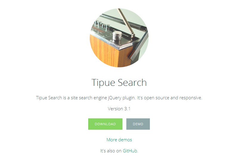 tipue search