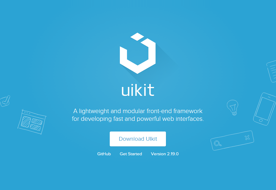 UIkit: Modulární front-end Framework