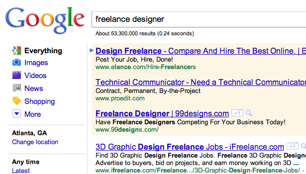freelancedesigner-google-haku
