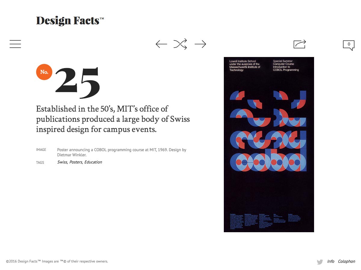 fatos de design