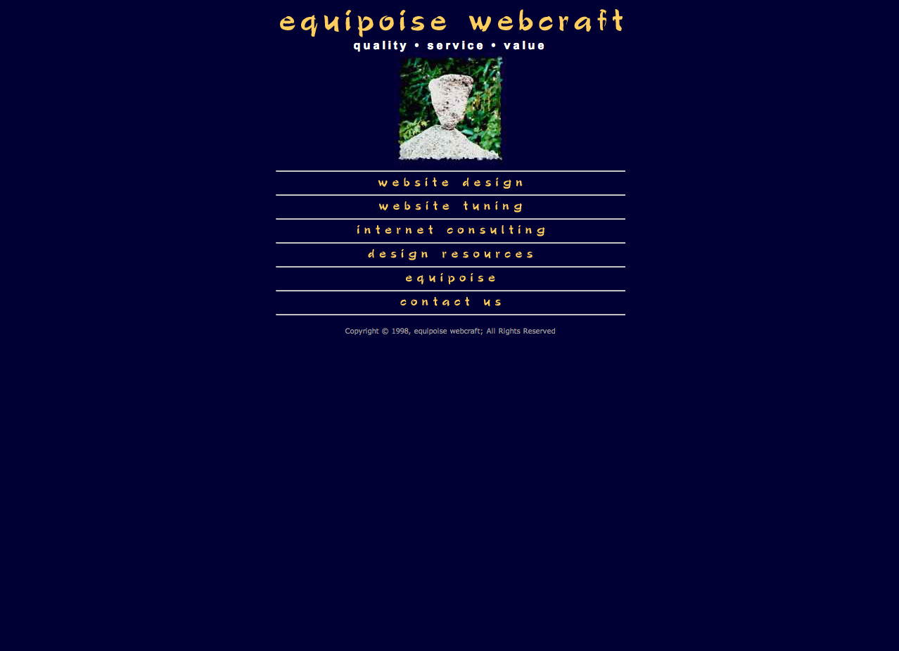 Equipoise Webcraft