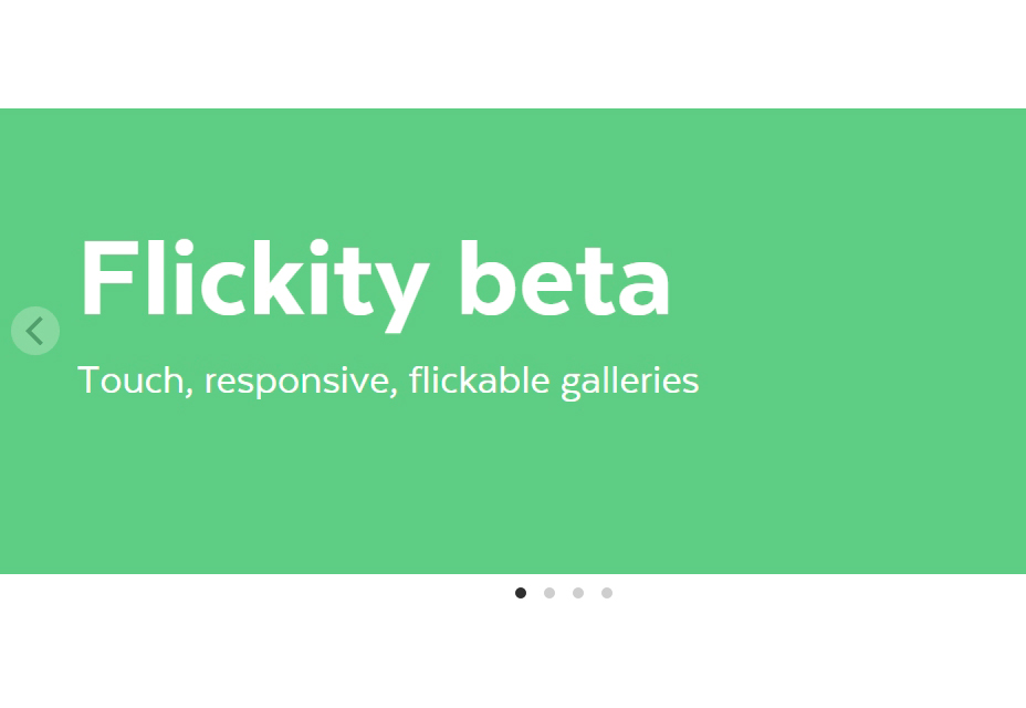 Flickity: İnanılmaz Galeri Aracı