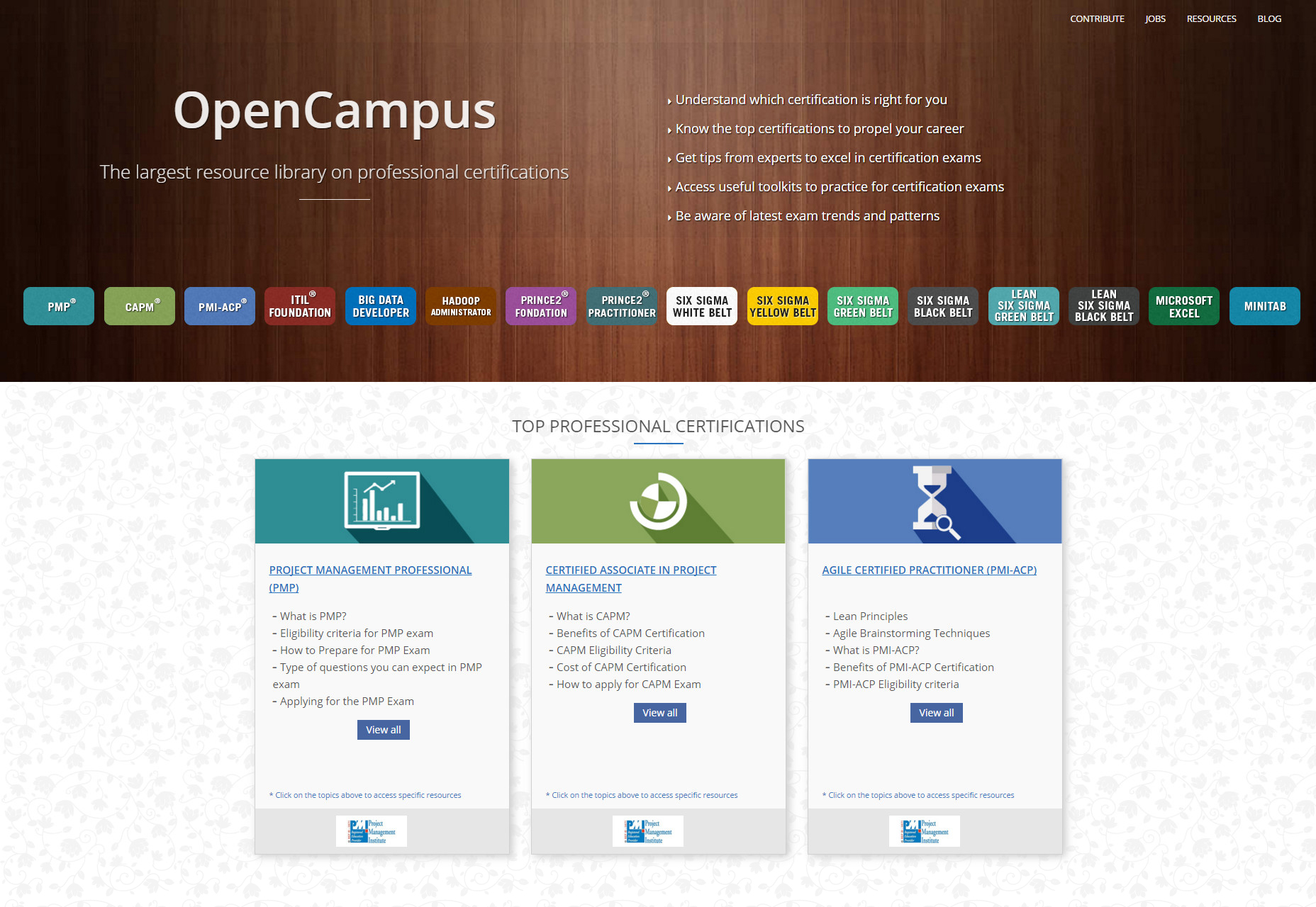 OpenCampus: Největší knihovna zdrojů na profesionální certifikace