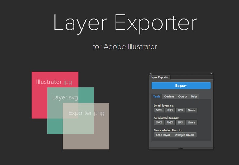 Layer Exporter for illustrator