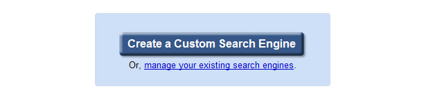 Create a custom search engine