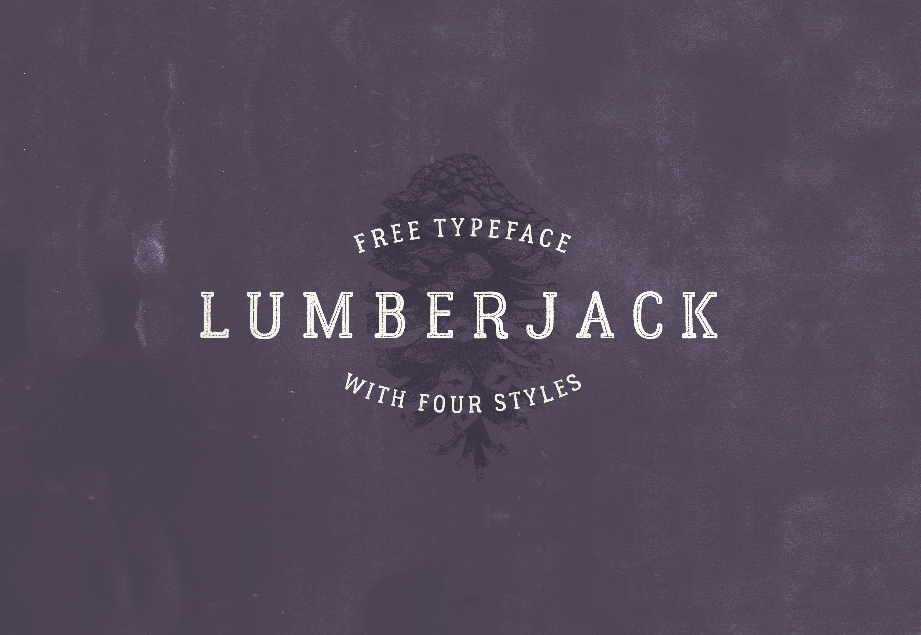 Lumberjack: 4 stylové vícejazyčné písmo