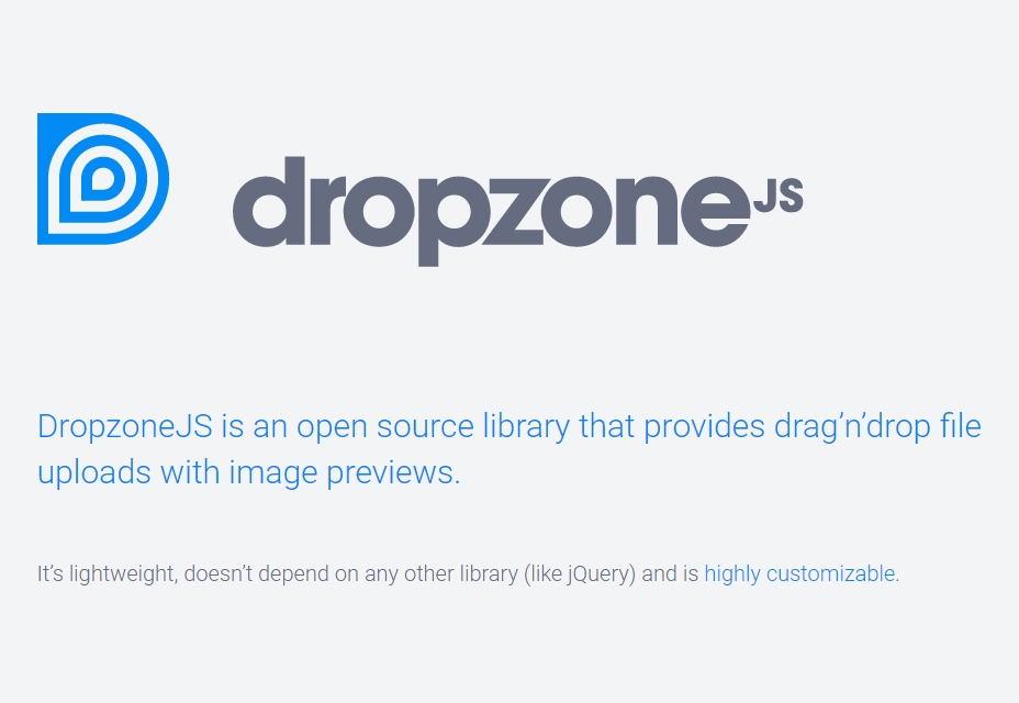 Dropzone.js