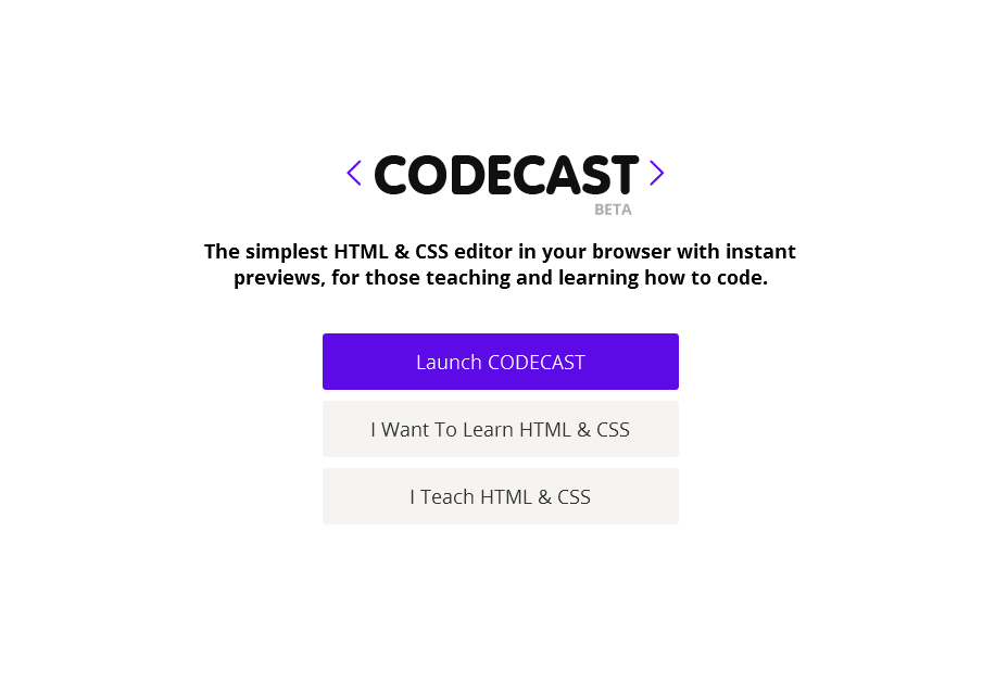 Codecast: HTML y CSS en tiempo real