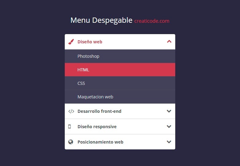 menu-despegable-estilo-acordeon-accordion-menu-codepen