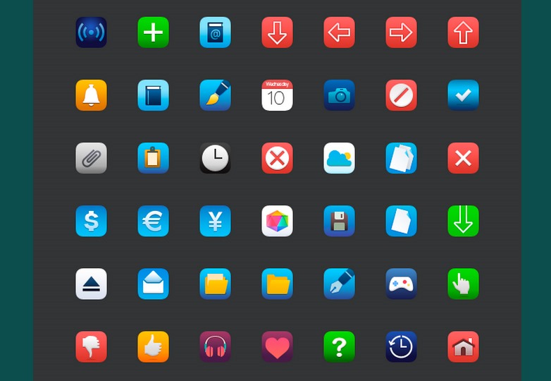 iOS7 icons