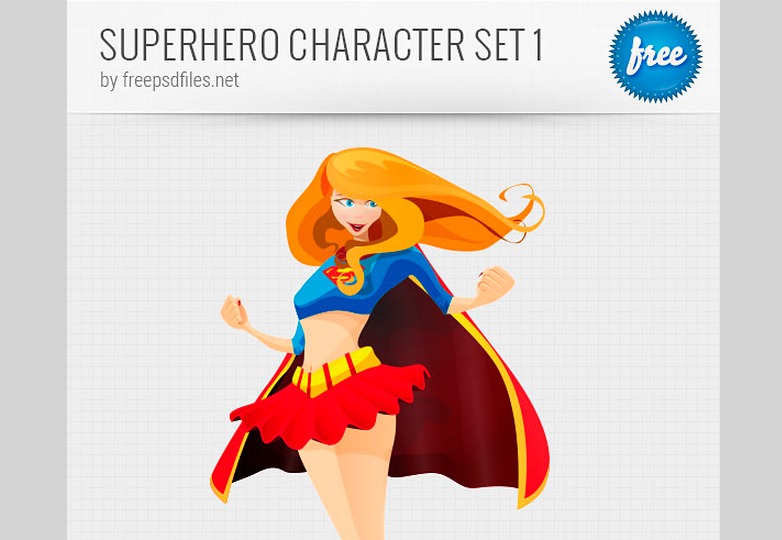 Superhero Vector Character