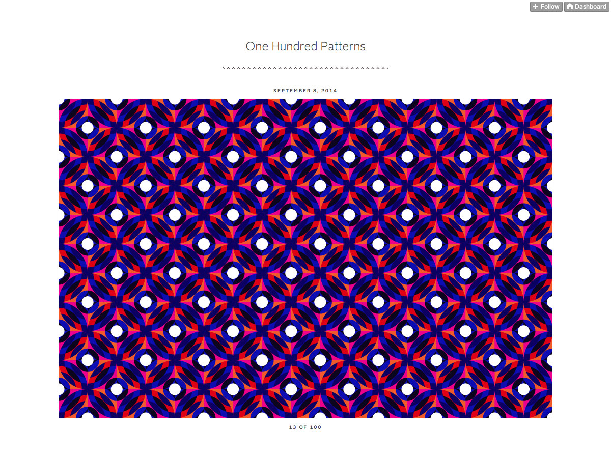 hundrede mønstre