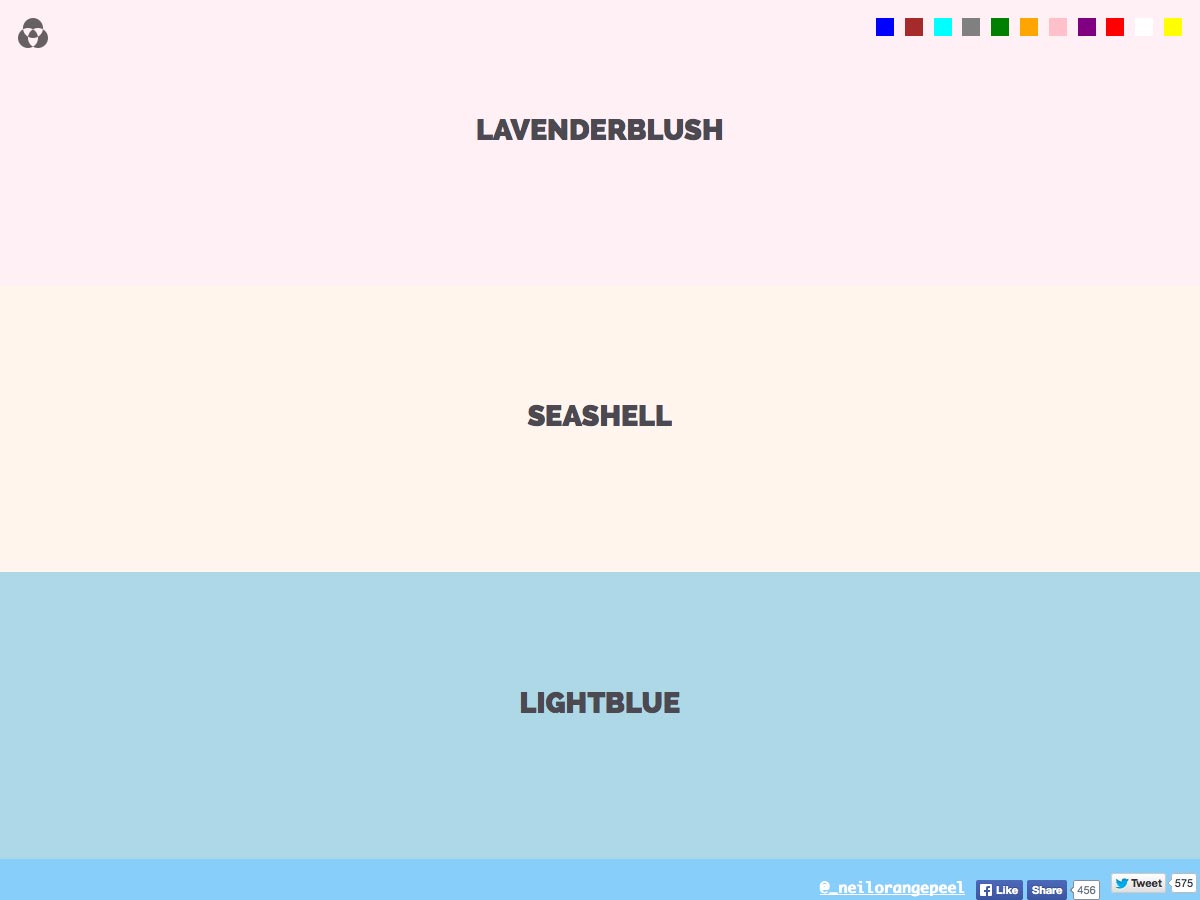 colores css
