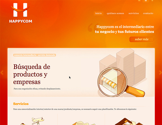 Happycom website