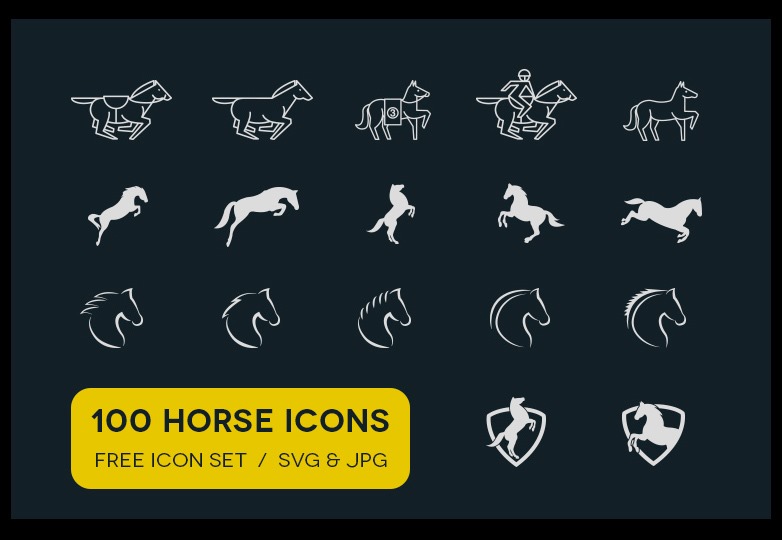 Horse icons