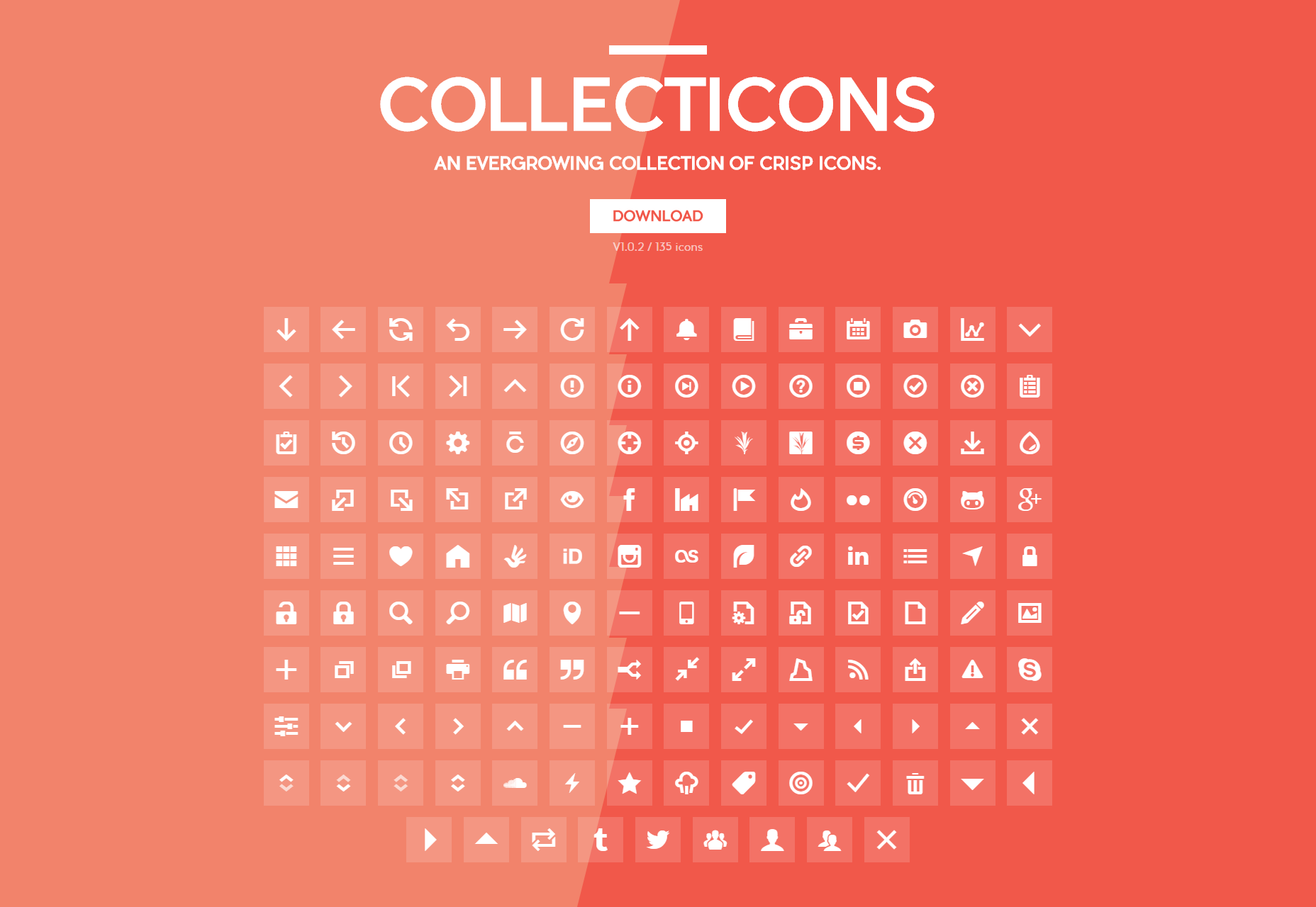 Collecticons: una colección de iconos web llenos de eternidad
